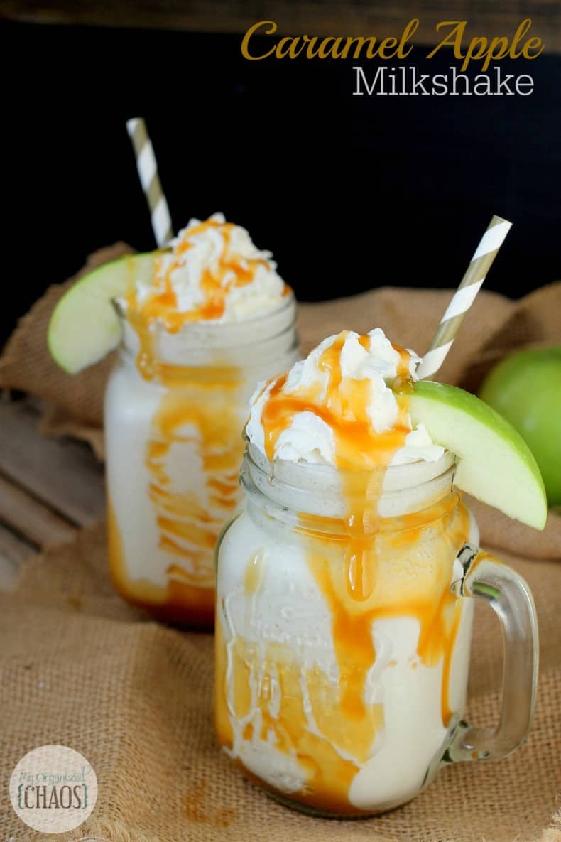 Caramel Apple Milkshake